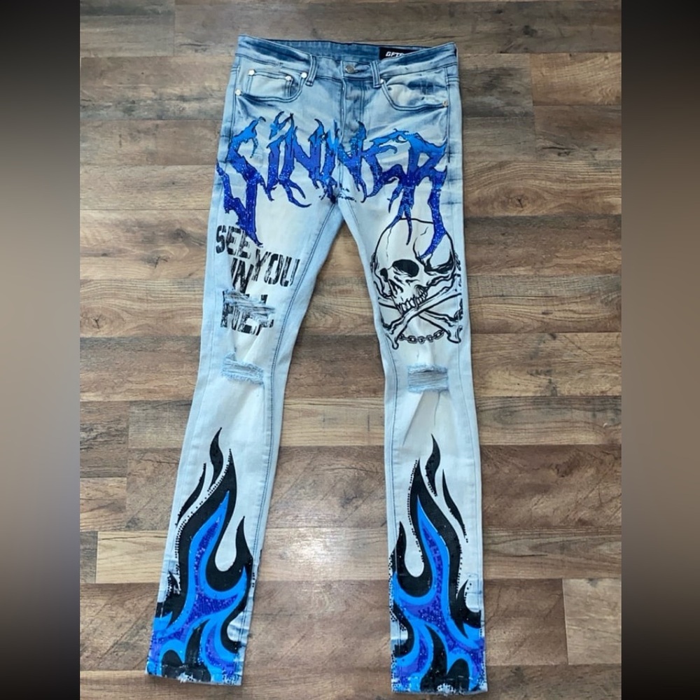 GFTO Los Angeles  streetwear jeans